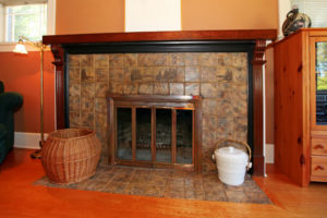 Fireplace Glass Doors Image - Milford CT - The Cozy Flame